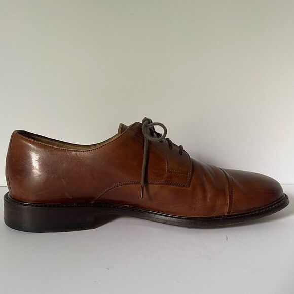 Mens Johnson and Murphy Brown Leather Oxford shoes